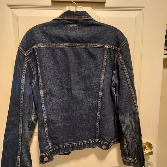 Classic American C'EST C'T TOI Jeans USA 🇺🇸 XL Dark Denim Jean Jacket vintage - Picture 2 of 12